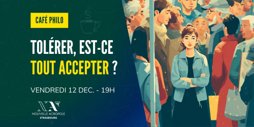Café philo : Tolérer, est-ce tout accepter? 