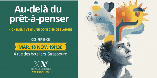 Conférence Journée Mondiale de la Philosophie 2025 - Au-delà du prêt-à-penser: 4 chemins vers une conscience élargie