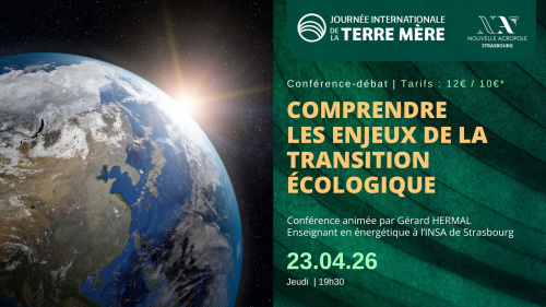 Conférence : Comprendre les enjeux de la transition écologique