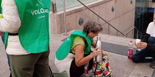 Maraude auprès des sans-abris