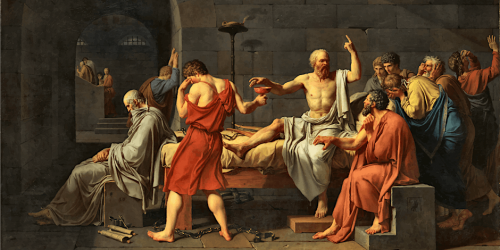 Socrate ce rebelle ! La sagesse de Socrate, c'est pas faux...!